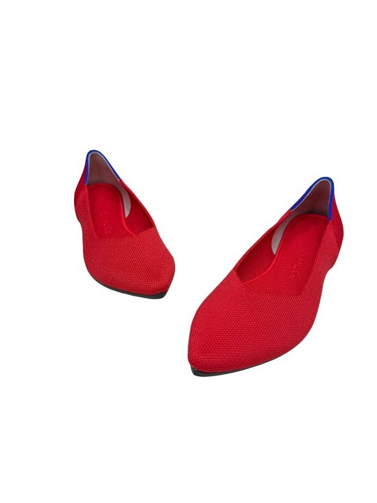 Rothy's Shoes - Rothy's The Point Flats In Red Women's Shoes, Size 7.5 NWOB